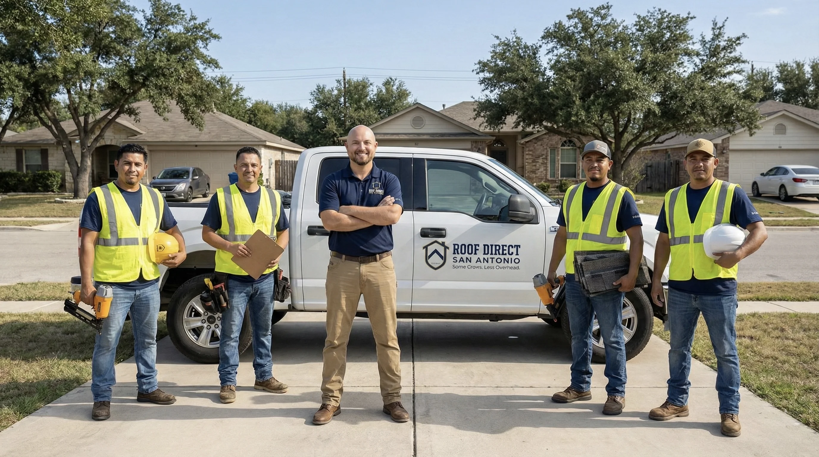 Roof Direct San Antonio crew